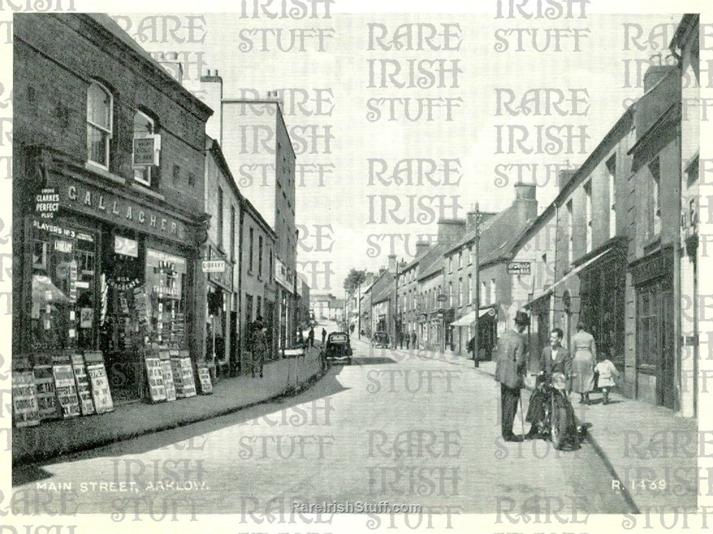 Main Street, Arklow, Co. Wicklow, Ireland 1950