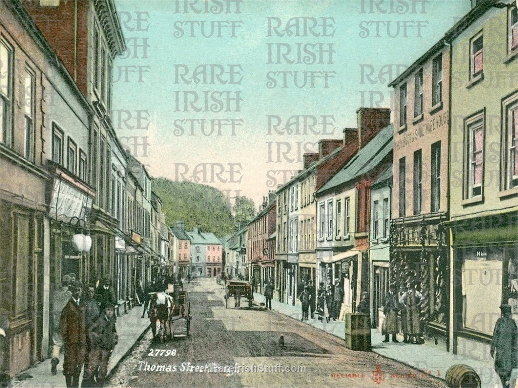 Thomas Street, Armagh Town, Armagh, Northern Ireland 1910