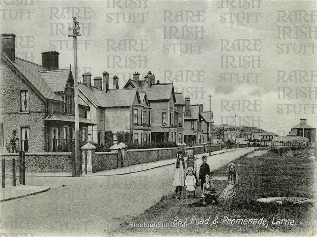 Bay Road & Promenade, Larne, Co. Antrim, Ireland 1902