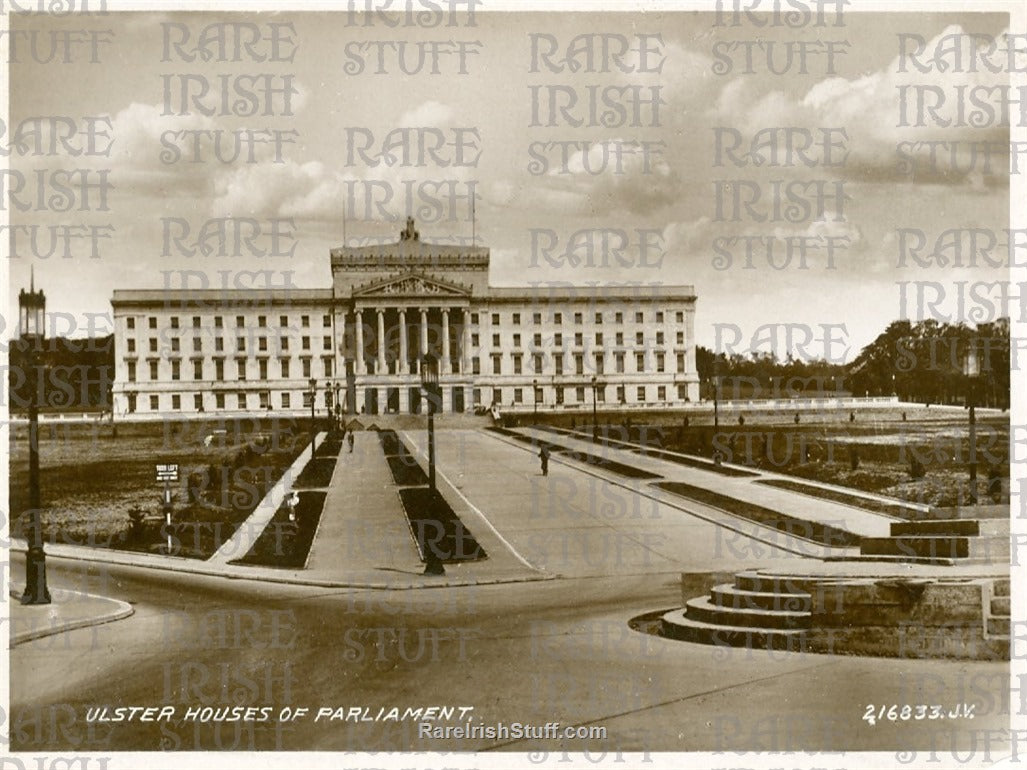 Stormont, Northern Ireland Parliament Buildings, Belfast, Ireland 1930's