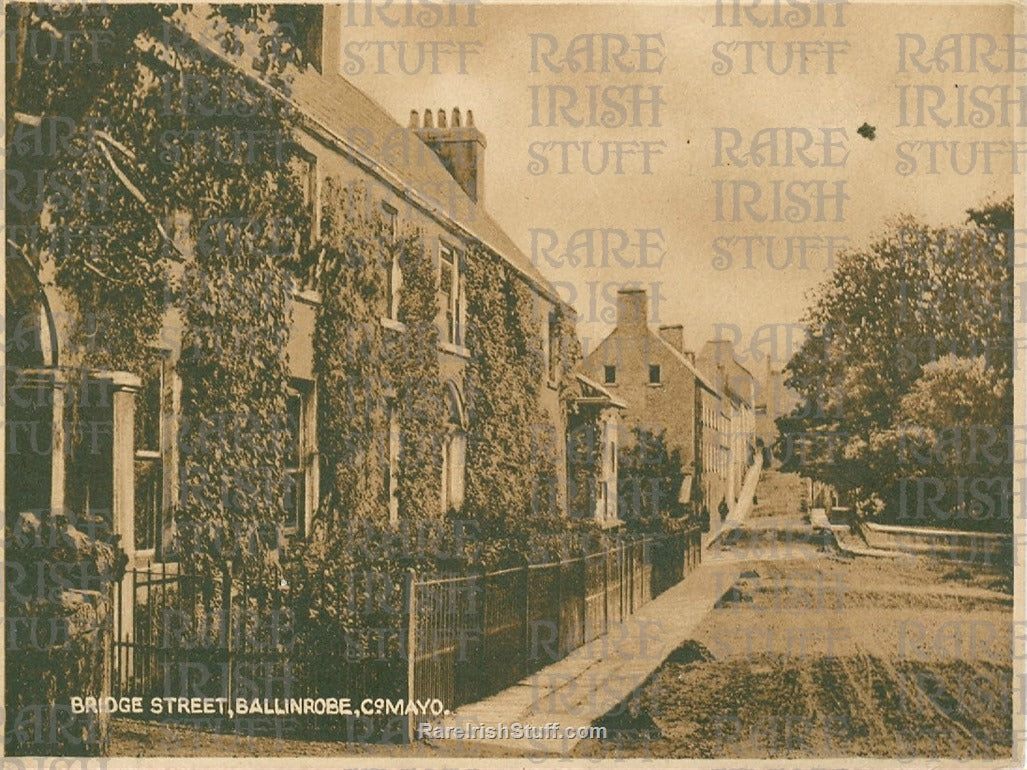 Bridge Street, Ballinrobe, Co. Mayo, Ireland 1910
