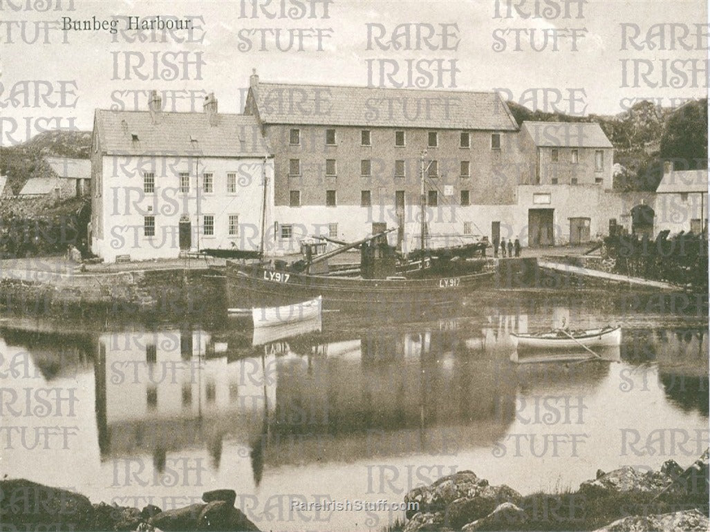 Bunbeg Harbour, Gweedore, Co. Donegal, Ireland 1909