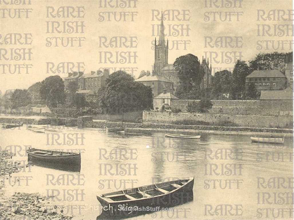 Calry Church and River View, Co. Sligo, Ireland 1900
