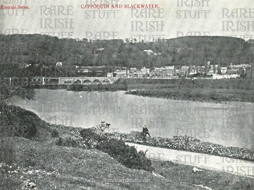 Cappoquin & River Blackwater, Co. Waterford, Ireland 1900