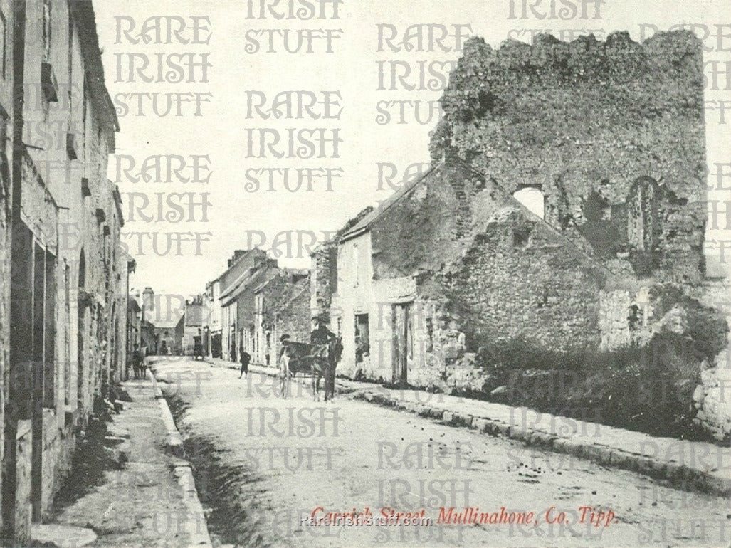 Carrick Street, Mullinahone, Co. Tipperary, Ireland 1905