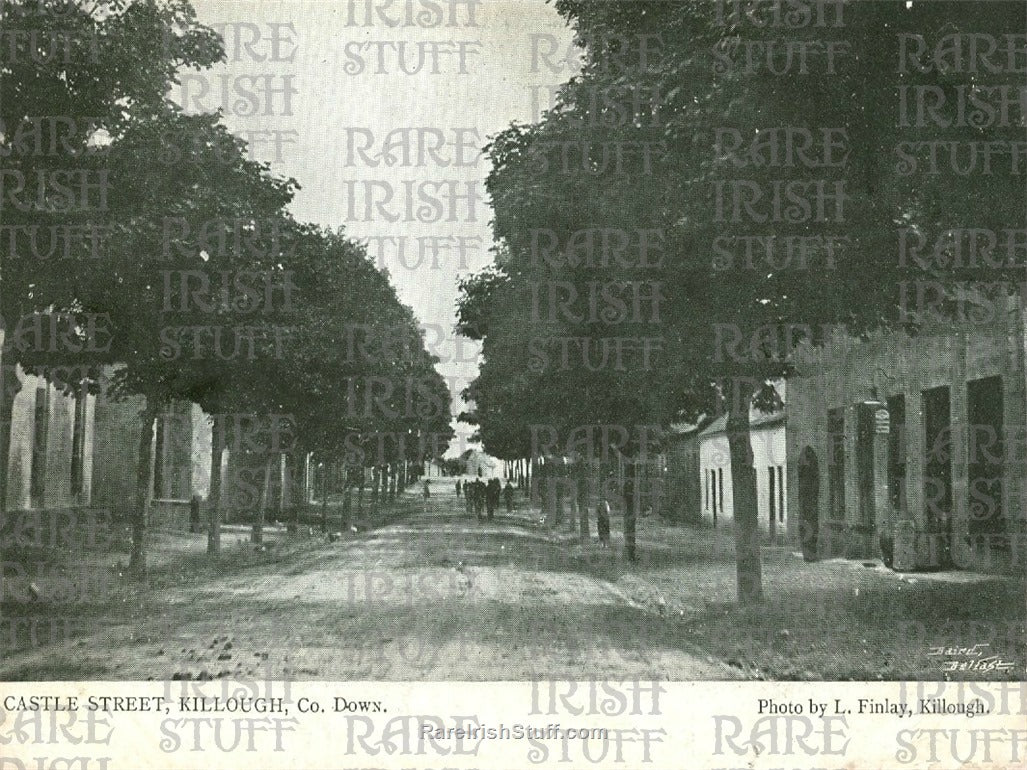 Castle Street, Killough, Co. Down, Ireland 1910