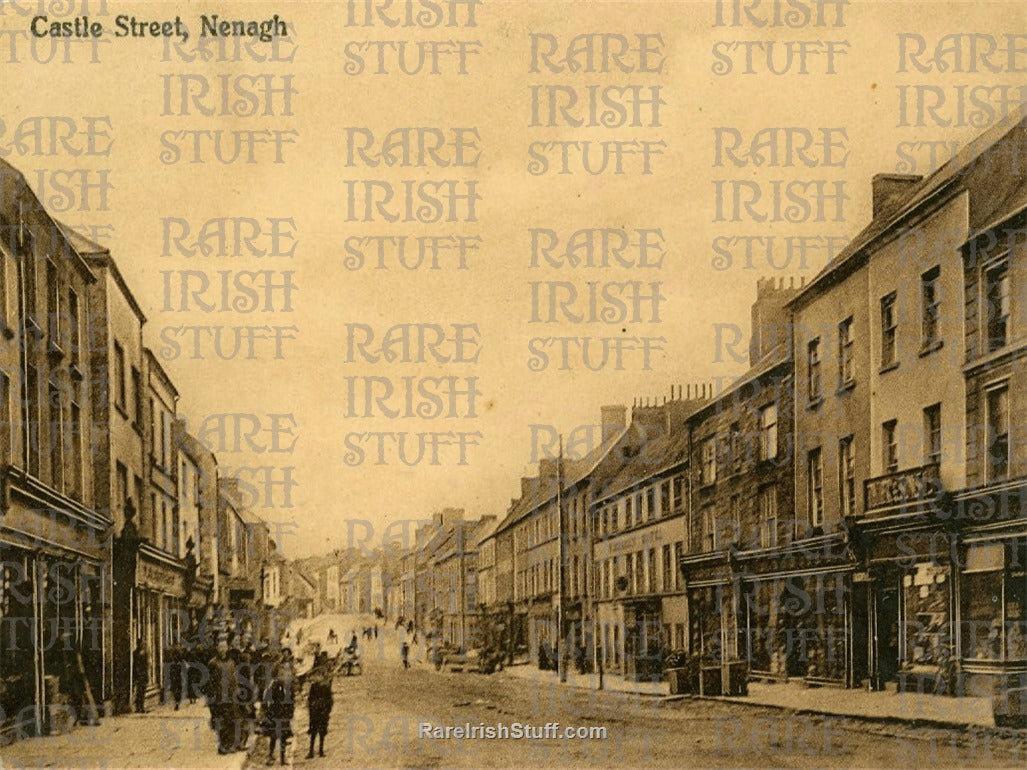 Castle Street, Nenagh, Co. Tipperary, Ireland 1895