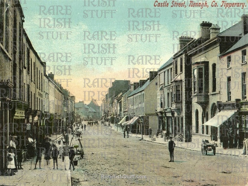 Castle Street, Nenagh, Co. Tipperary, Ireland 1895
