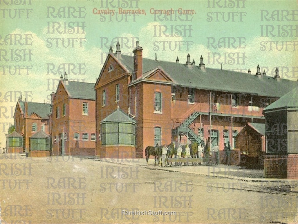 Cavalry Barracks, Curragh, Co Kildare, Ireland 1900