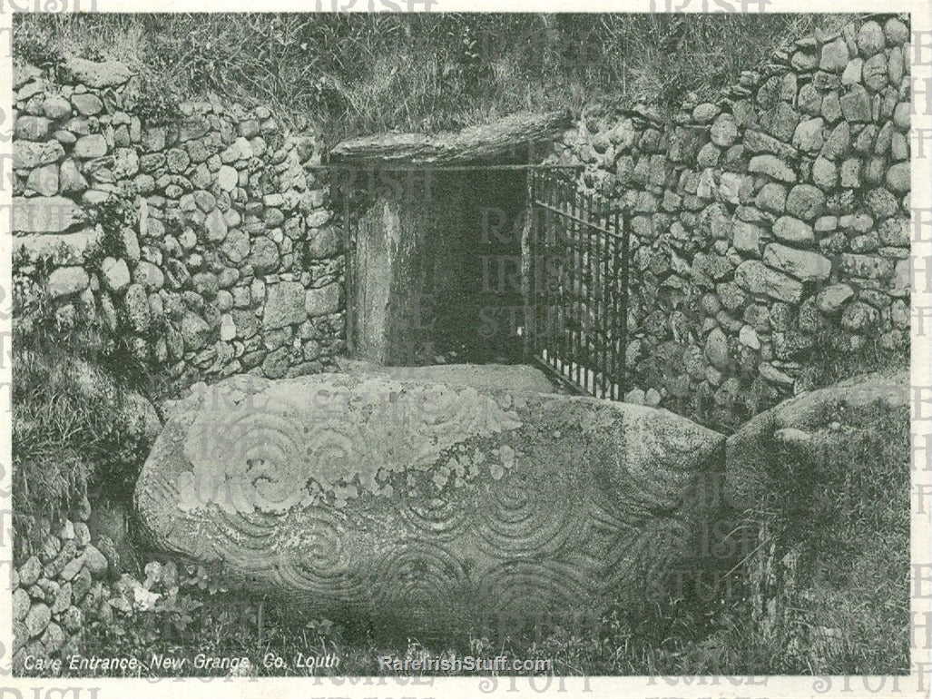 Cave Entrance, Newgrange, Co. Louth, Ireland 1895
