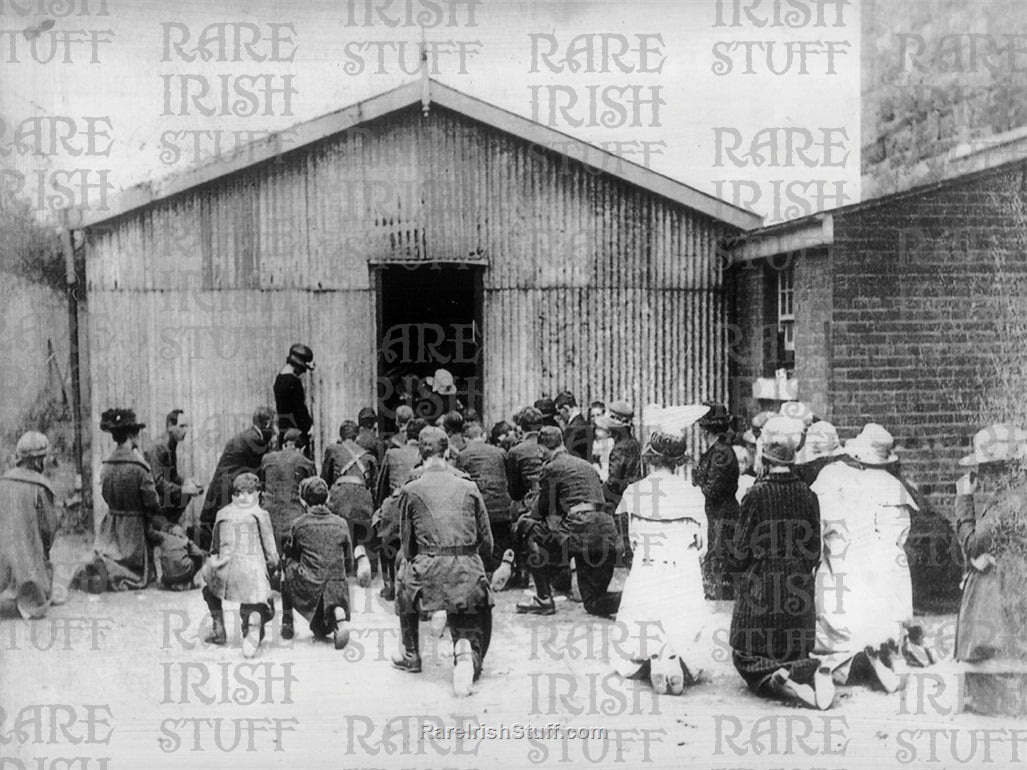 Free State Prayers at Portobello Barracks, Dublin, 1922