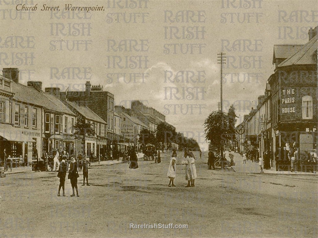 Church Street, Warrenpoint, Newry, Co. Down, Ireland 1905