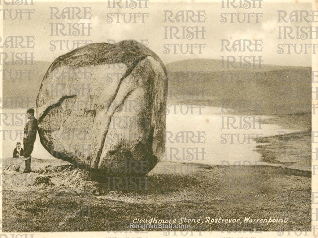 Cloughmore Stone, Rostrevor, Warrenpoint, Co. Down Ireland 1897