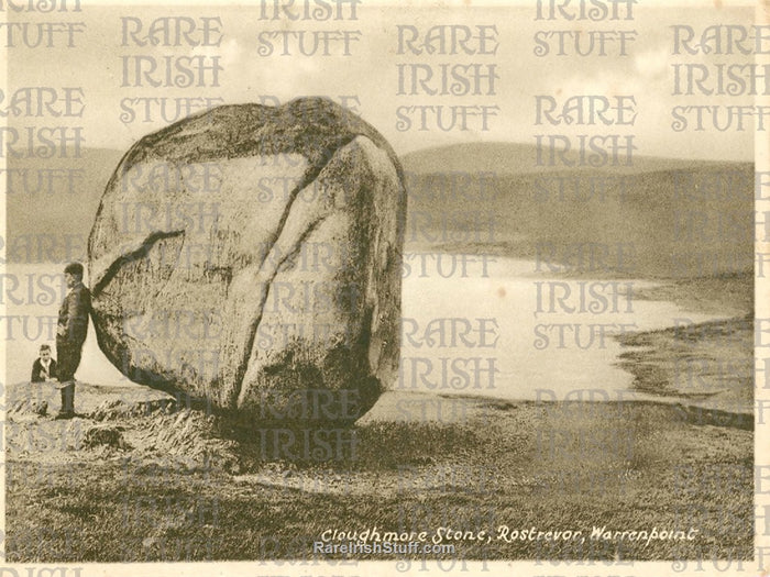 Cloughmore Stone, Rostrevor, Warrenpoint, Down Ireland, Rare Photo Down ...