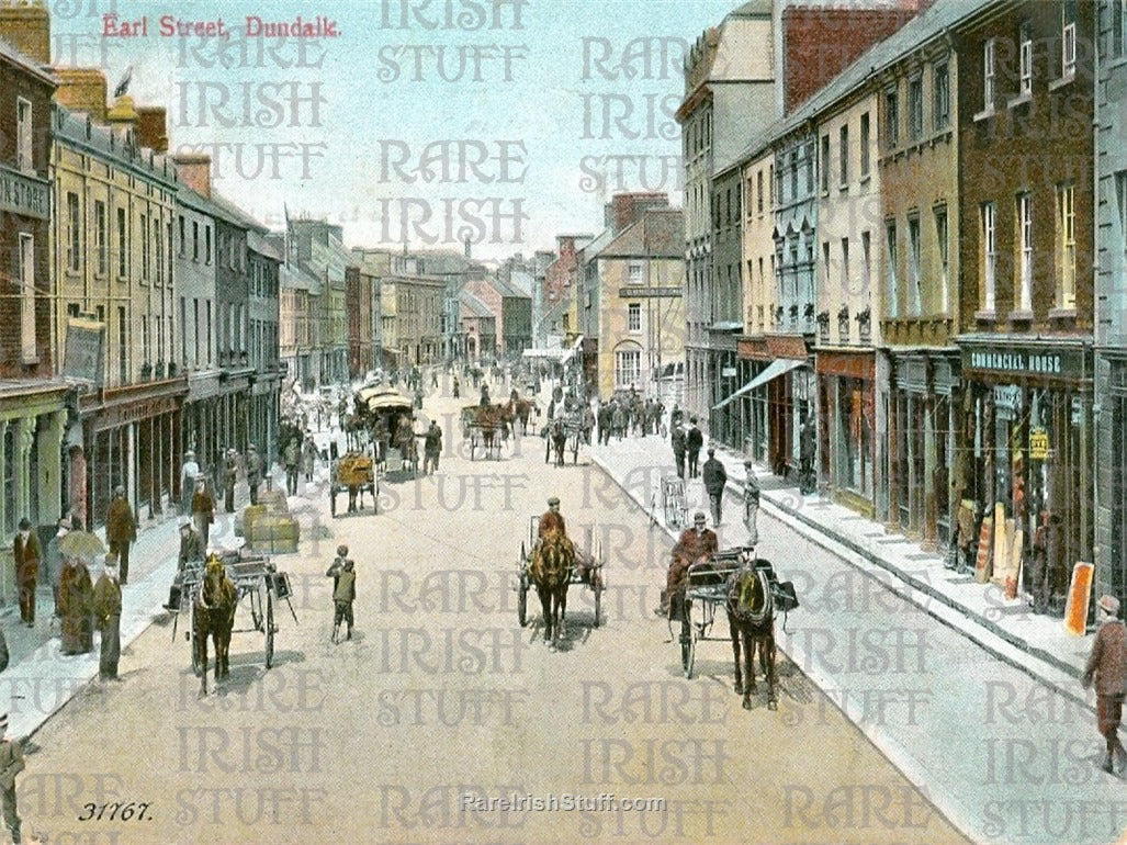Earl Street, Dundalk, Co. Louth, Ireland 1910