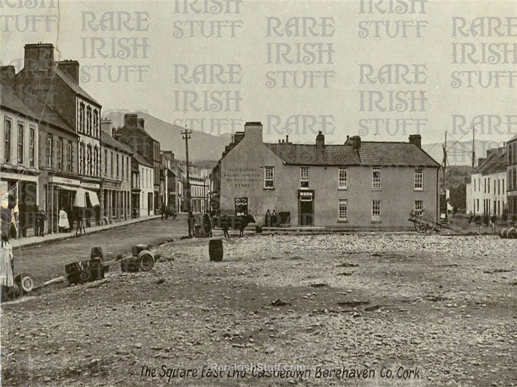 The Square East End, Castletown Berehaven (Castletownbere), Co. Cork, Ireland 1930