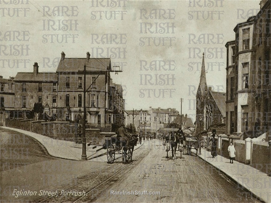Eglinton Street, Portrush, Co. Antrim, Ireland 1906