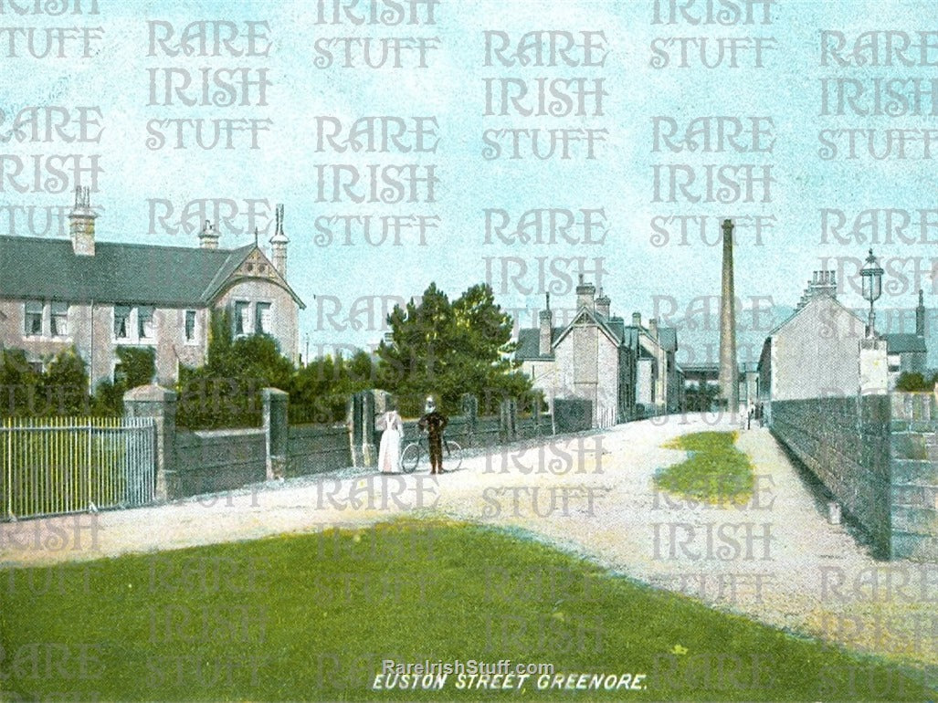 Euston Street, Greenore, Co. Louth, Ireland 1895