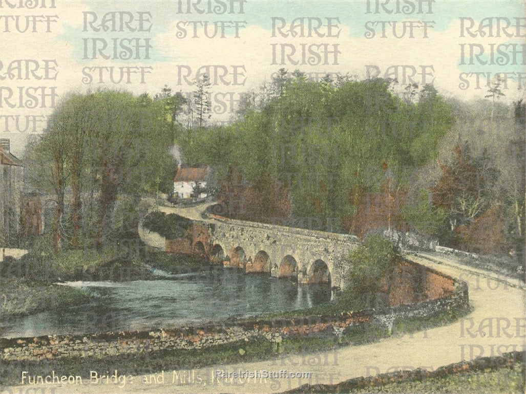 Funcheon Bridge & The Mills, Kilworth, Co. Cork, Ireland 1929