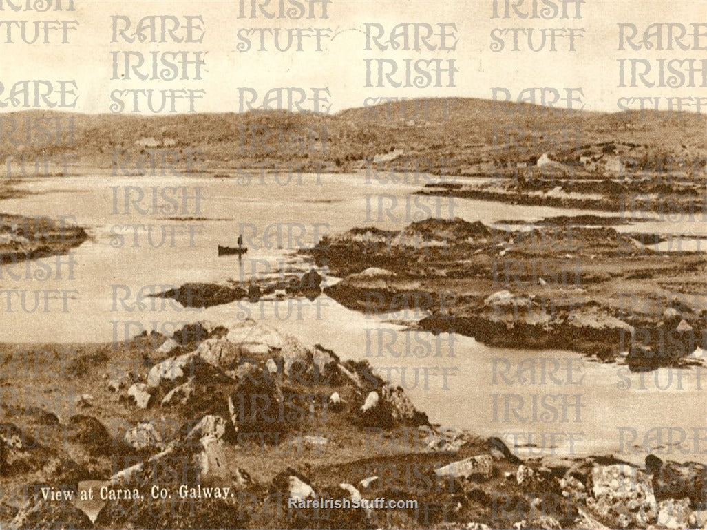 View at Carna, Connemara, Galway, Ireland 1890