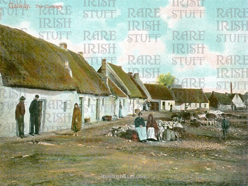 The Claddagh, Galway, Ireland 1900