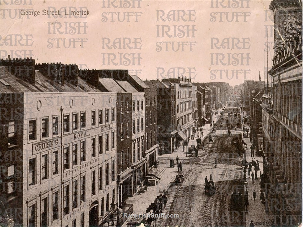 George Street, Limerick City, Limerick, Ireland, 1905