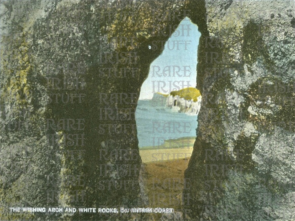 The Wishing Arch & White Rocks, Giants Causeway, Co. Antrim, Ireland 1904
