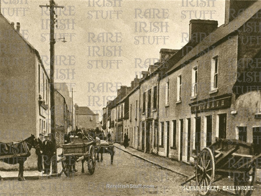 Glebe Street, Ballinrobe, Co. Mayo, Ireland 1895