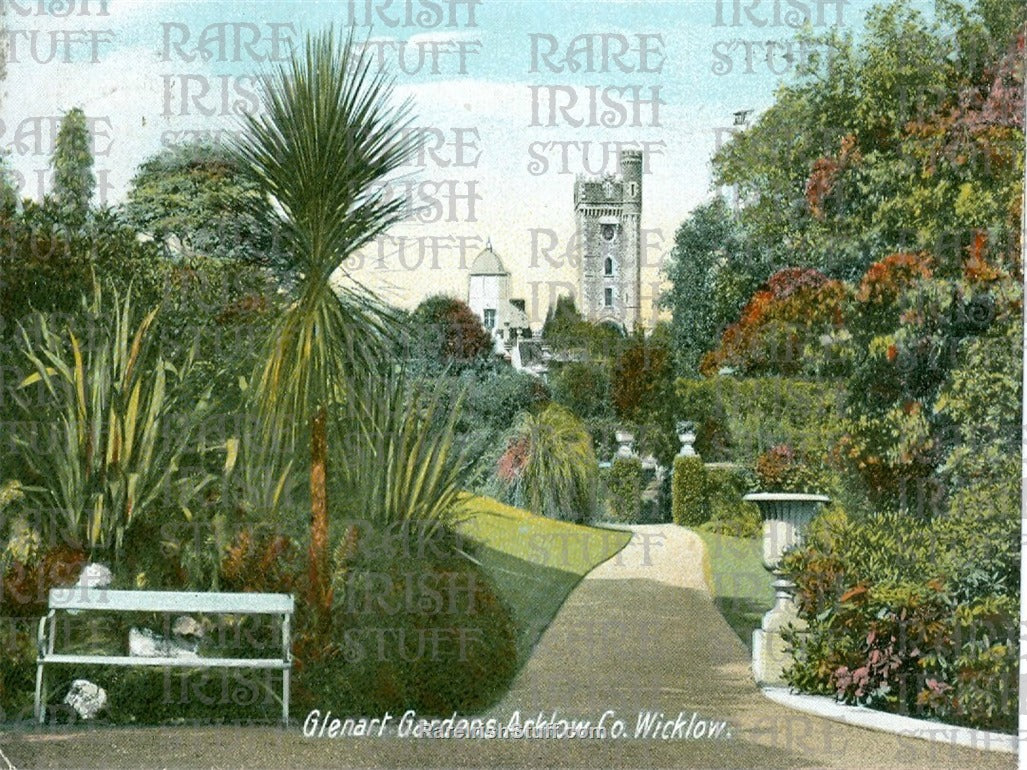 Glenart Gardens, Glenart Castle, Arklow, Co. Wicklow, Ireland 1895