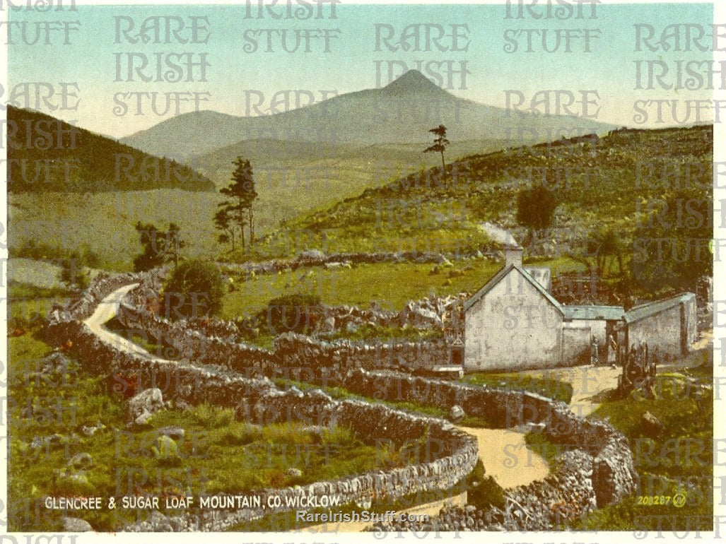 Glencree & Sugar Loaf Mountain, Co. Wicklow, Ireland 1895