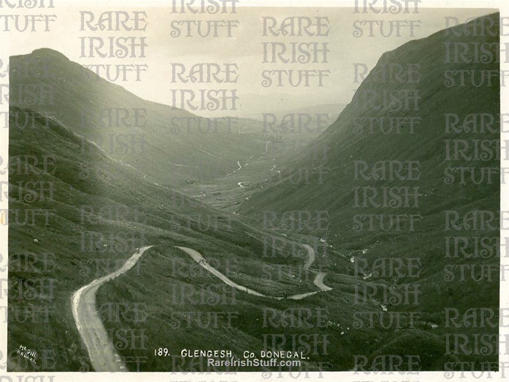 Glengesh Pass, Co. Donegal, Ireland 1950
