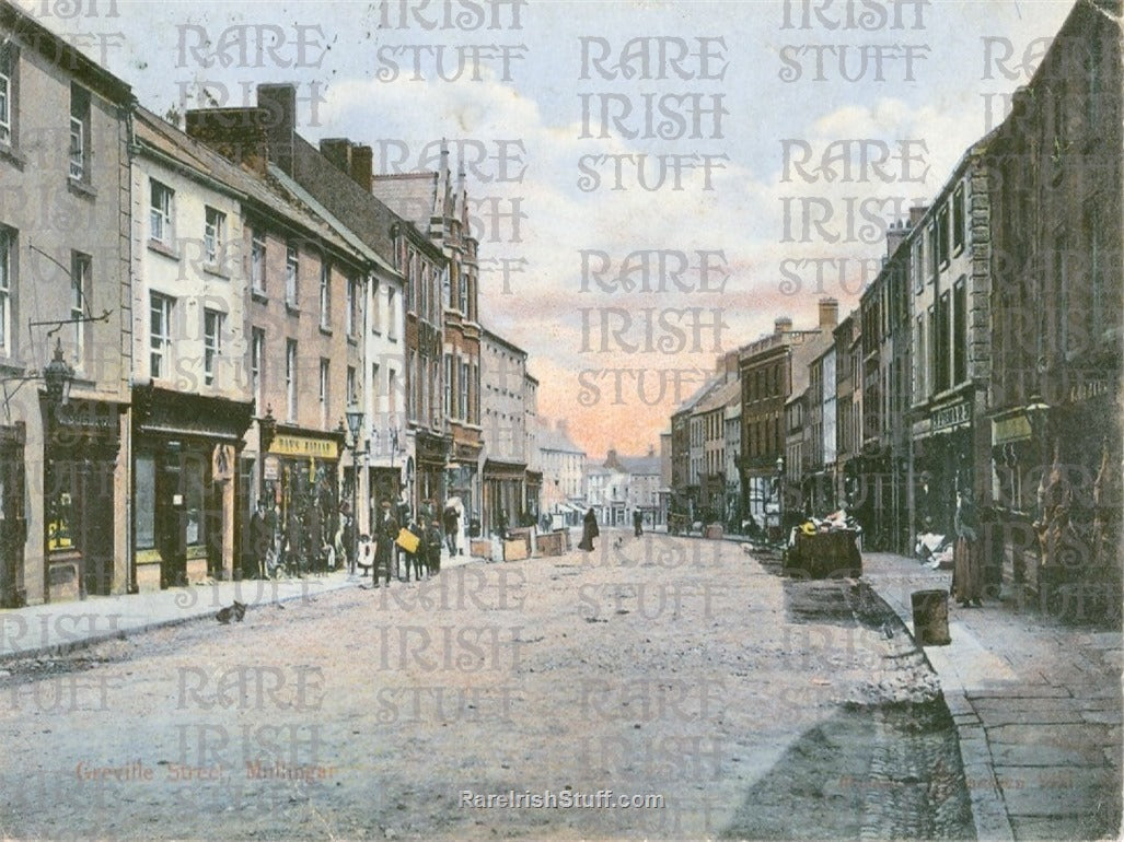 Greville Street, Mullingar, Co. Westmeath, Ireland 1905