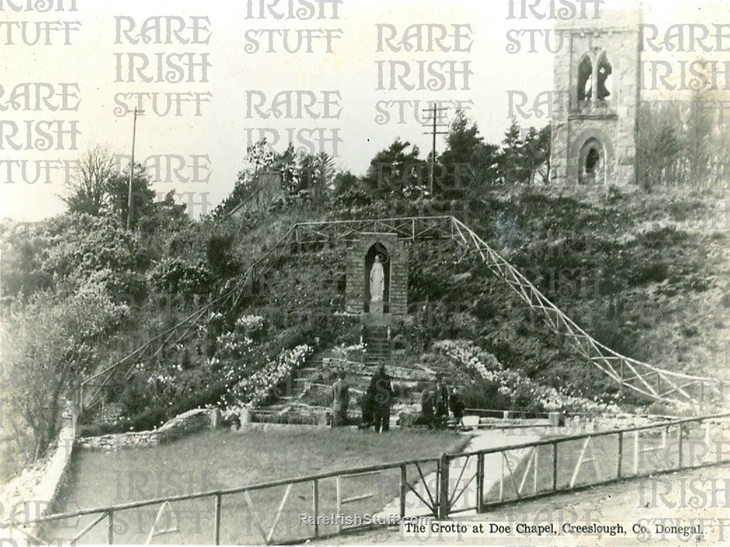 The Grotto at Doe Chapel, Creeslough, Co. Donegal, Ireland 1962