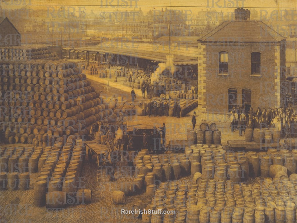 James Gate Guinness Barrel Yard, Dublin, 1800's