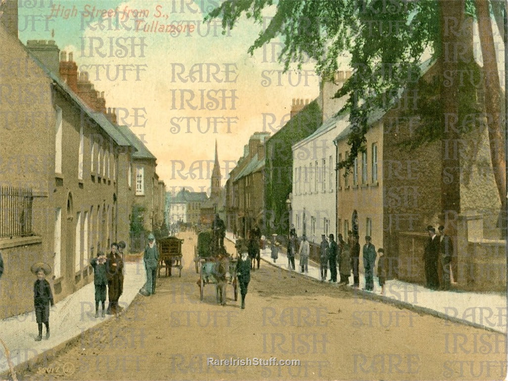 High Street, Tullamore, Co. Offaly, Ireland 1895