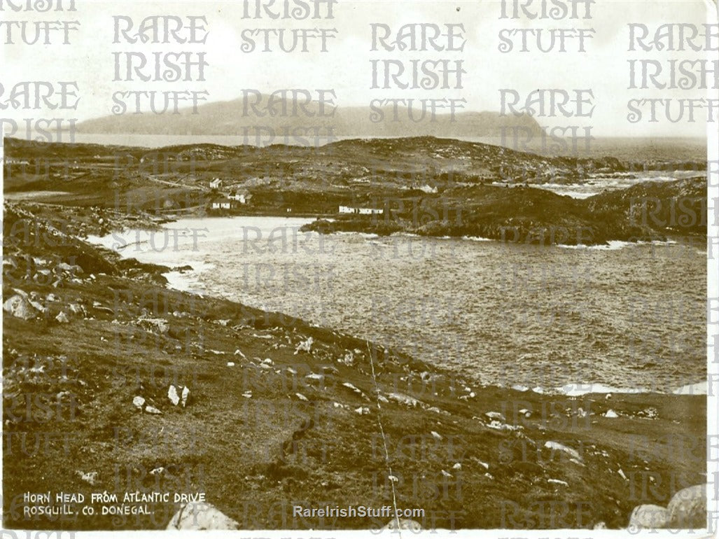 Horn Head from Atlantic Drive, Rosguill, Co. Donegal, Ireland 1930s