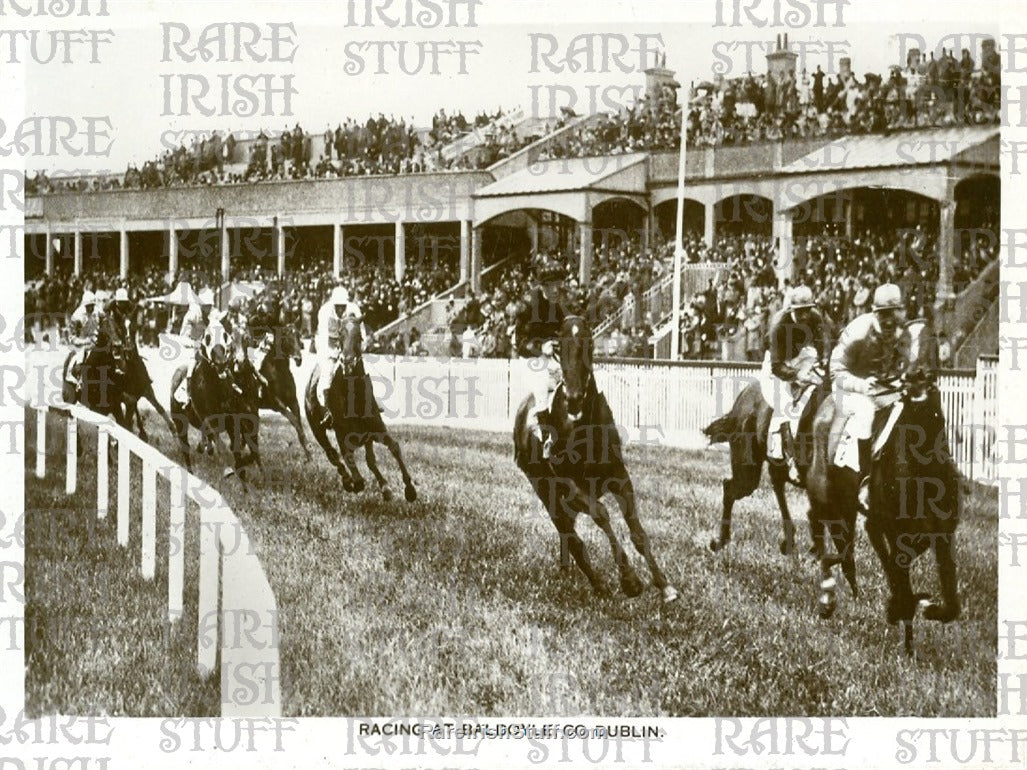 Horseracing at Baldoyle, Dublin, Ireland 1900
