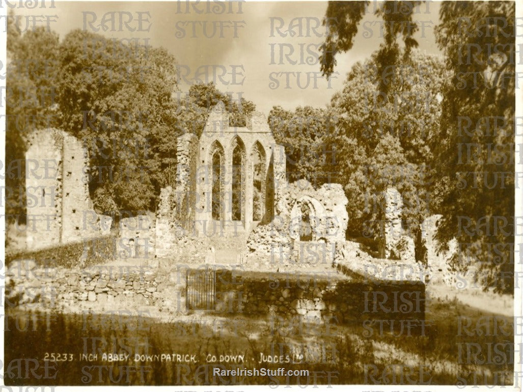 Inch Abbey, Downpatrick, Co. Down, Ireland 1909