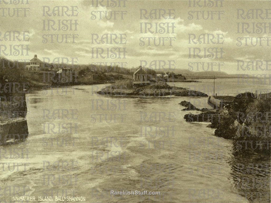Inis Saimer Island, Ballyshannon, Co. Donegal, Ireland 1920s