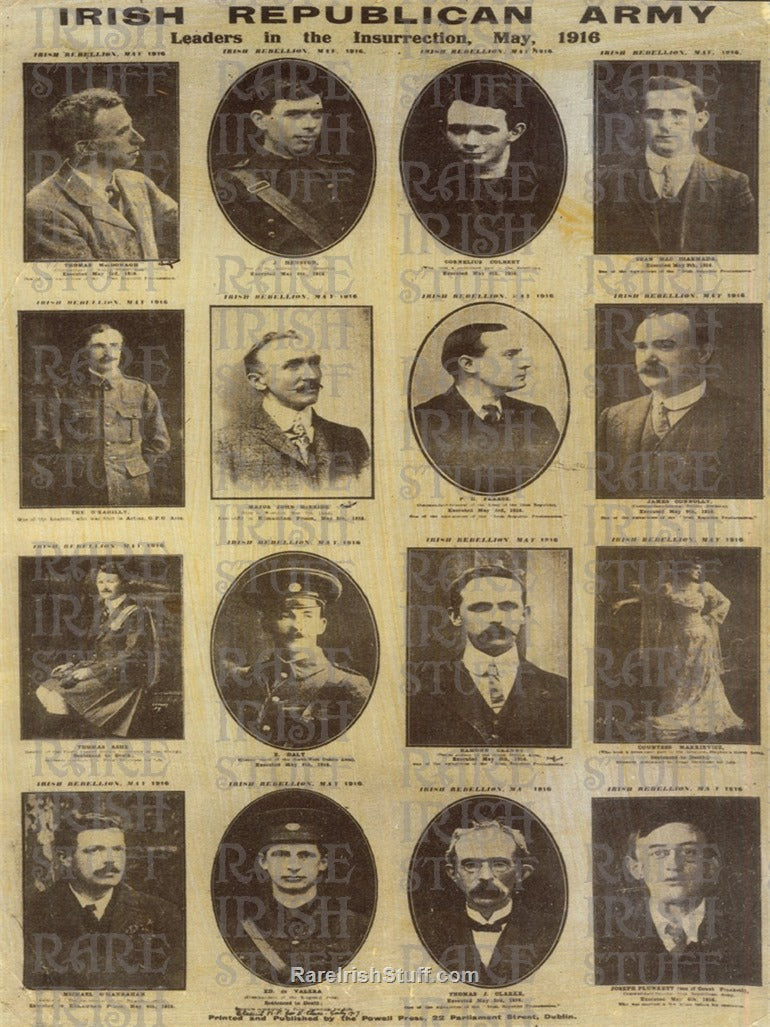 Leaders of the 1916 Easter Rising