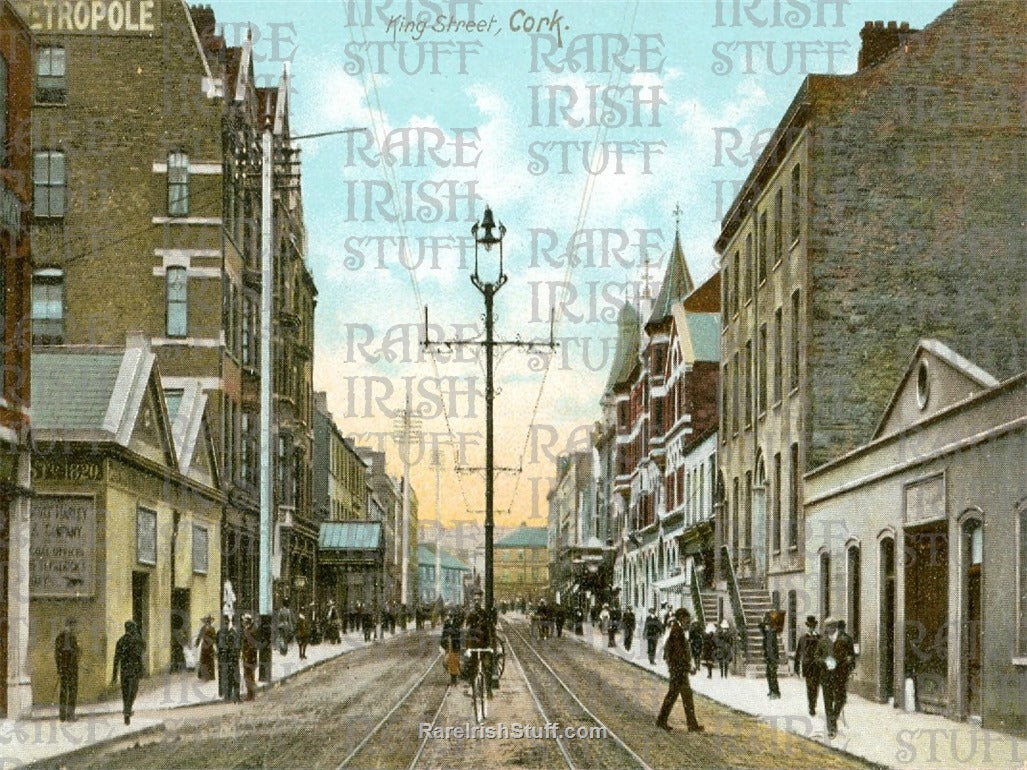 King Street (MacCurtain), Cork City, Co. Cork, Ireland 1896