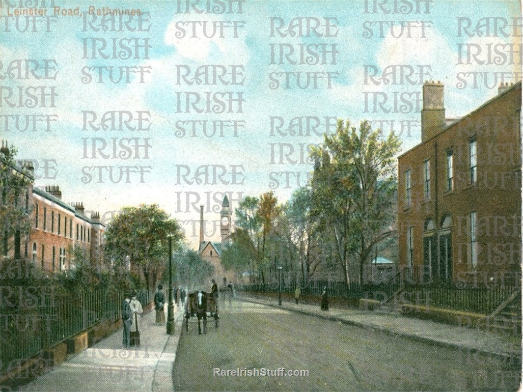 Leinster Road, Rathmines, Dublin, Ireland 1897