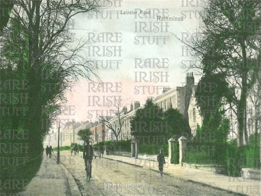 Leinster Road, Rathmines, Dublin, Ireland 1902