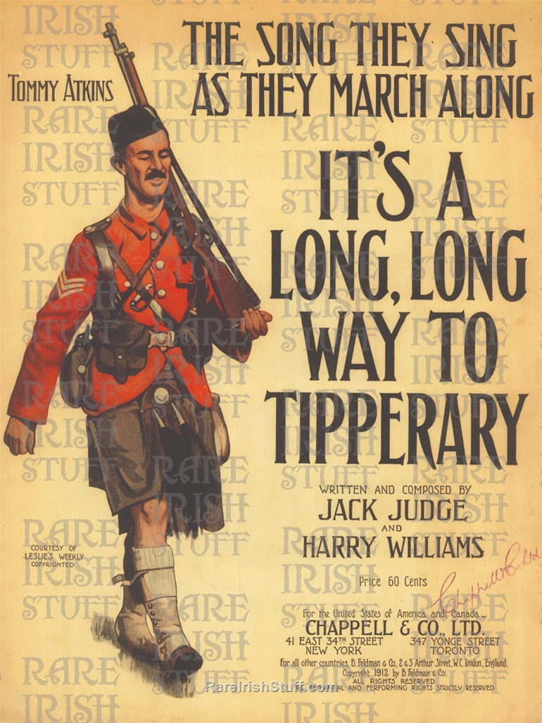 Its a Long Way To Tipperary - Connaught Rangers - World War One Anthem