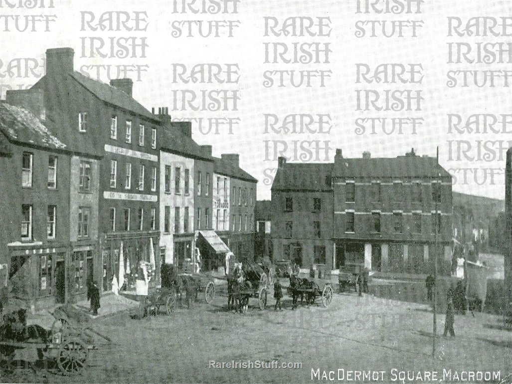 MacDermot Square, Macroom, Co. Cork, Ireland 1911