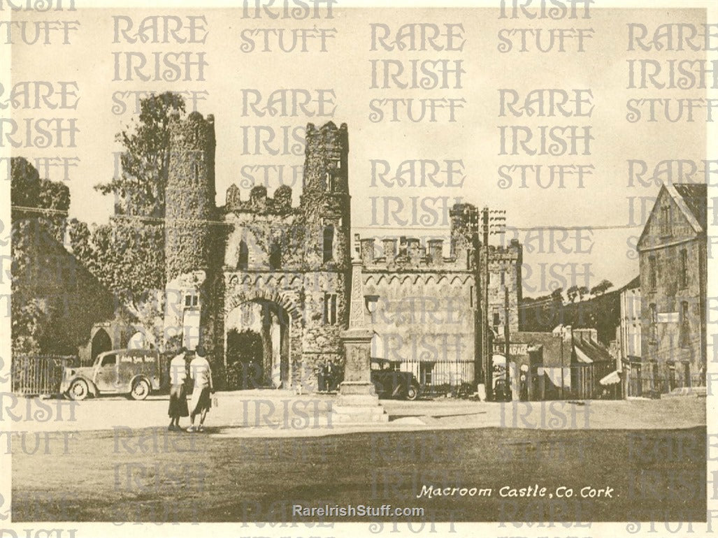 Macroom Castle, Macroom, Co. Cork, Ireland 1955