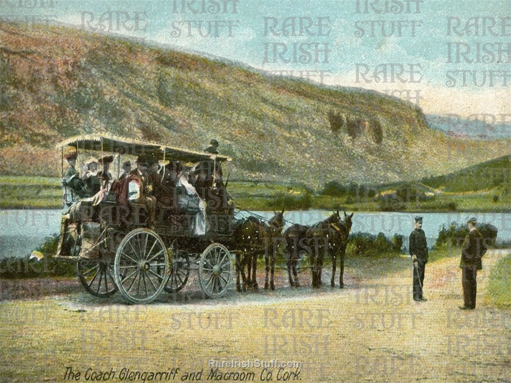 Macroom to Glengarriff Coach, Co. Cork, Ireland 1893