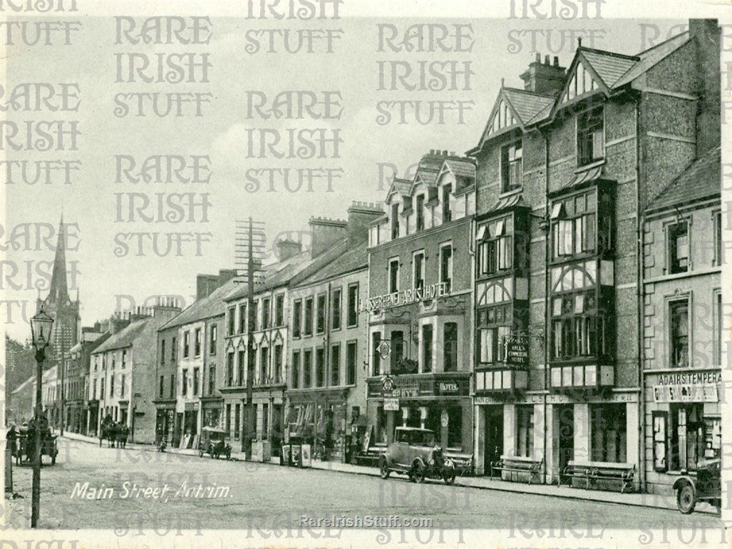 Main Street, Antrim, Co. Antrim, Ireland 1926
