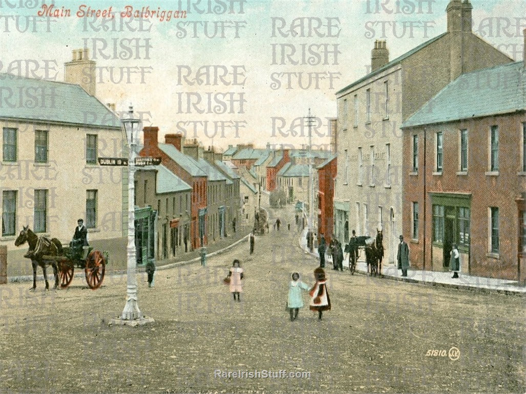 Main Street, Balbriggan, Dublin, Ireland 1910