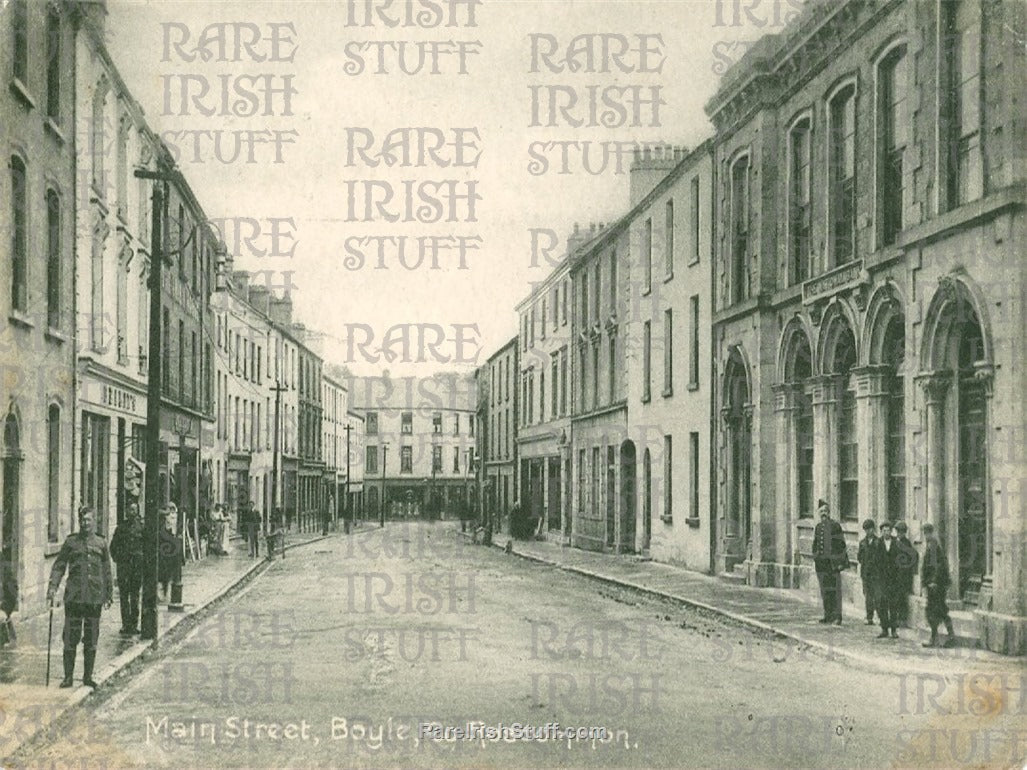 Main St, Boyle, Co. Roscommon, Ireland 1900